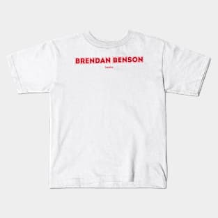 Brendan Benson Kids T-Shirt